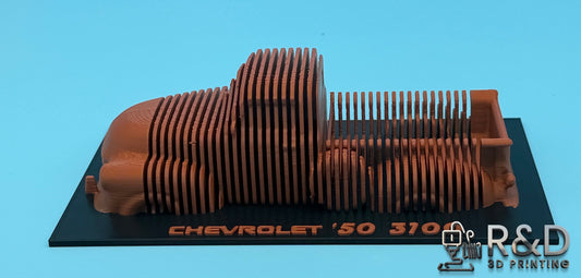 1950 Chevy 3100 Layered Picture