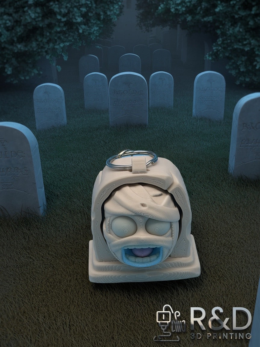 Chibi Mummy Clicker Bag Charm