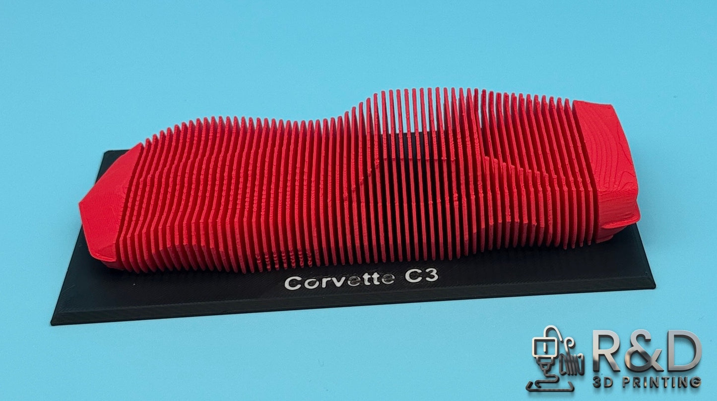 Corvette C3 Layered Picture