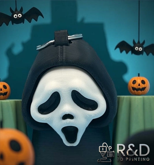 Chibi Ghostface Clicker Bag Charm