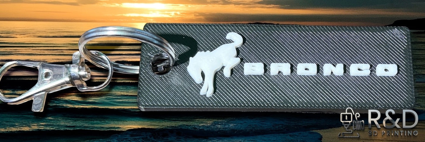 Ford Bronco Keychain