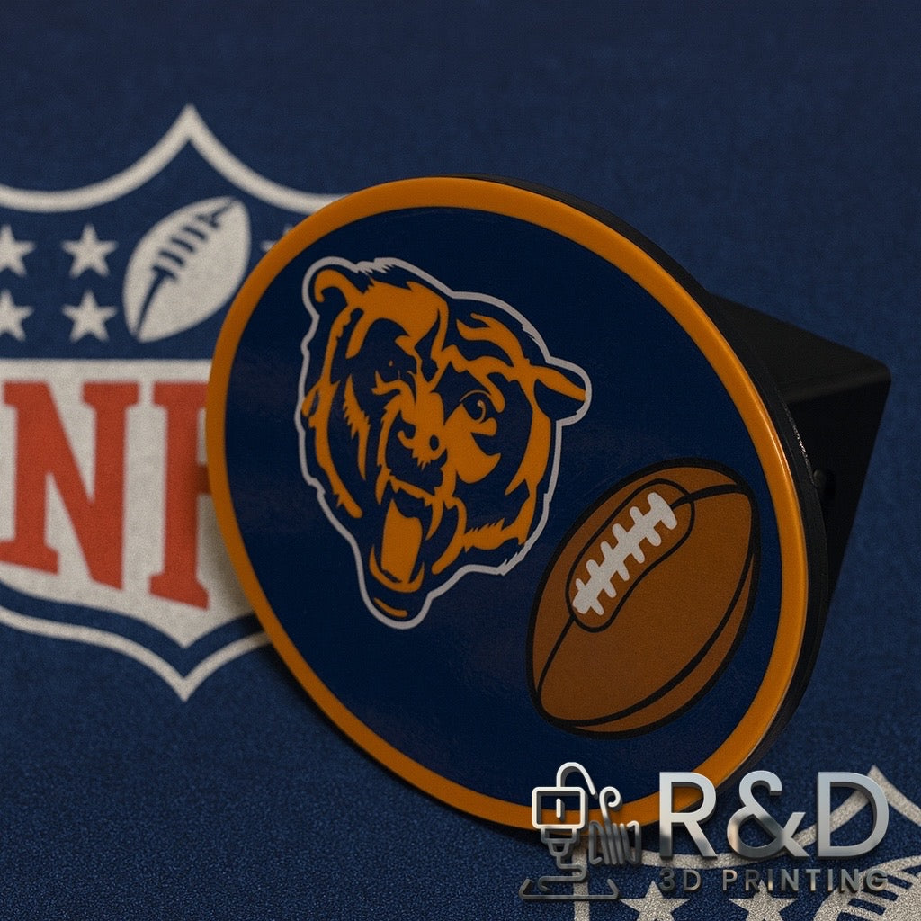 Chicago Bears Trailer Hitch Cover