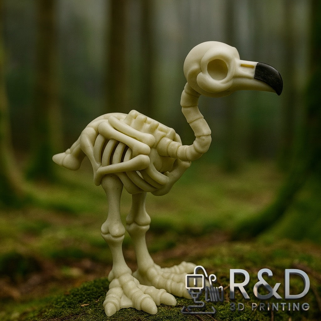 Skeleton Flamingo