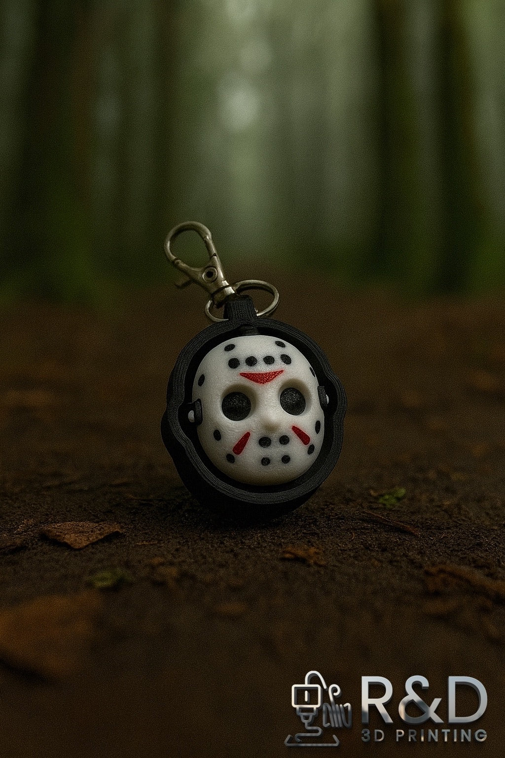 Chibi Jason Vorhees Clicker Bag Charm