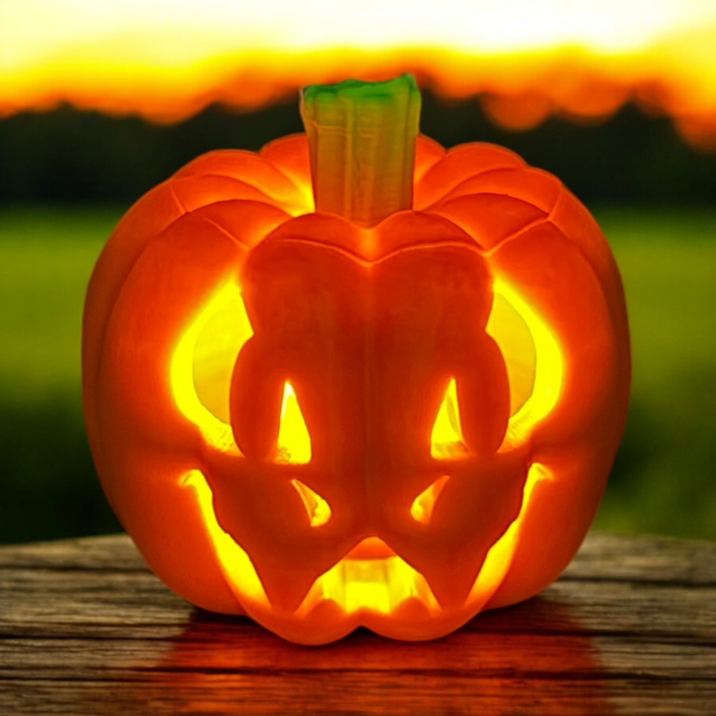 Dragon-o-lantern Container