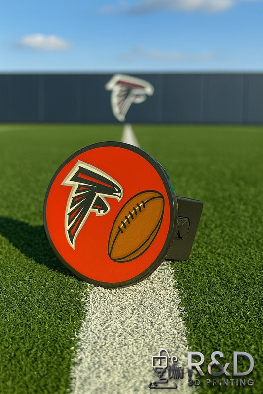 Atlanta Falcons Trailer Hitch Cover