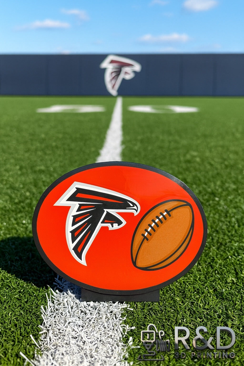 Atlanta Falcons Trailer Hitch Cover