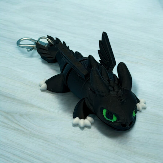 Night Fury Bag Charm