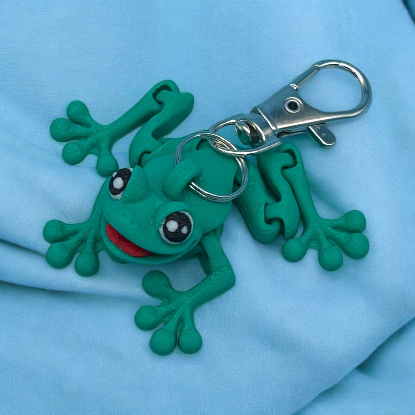 Mini Frog Bag Charm