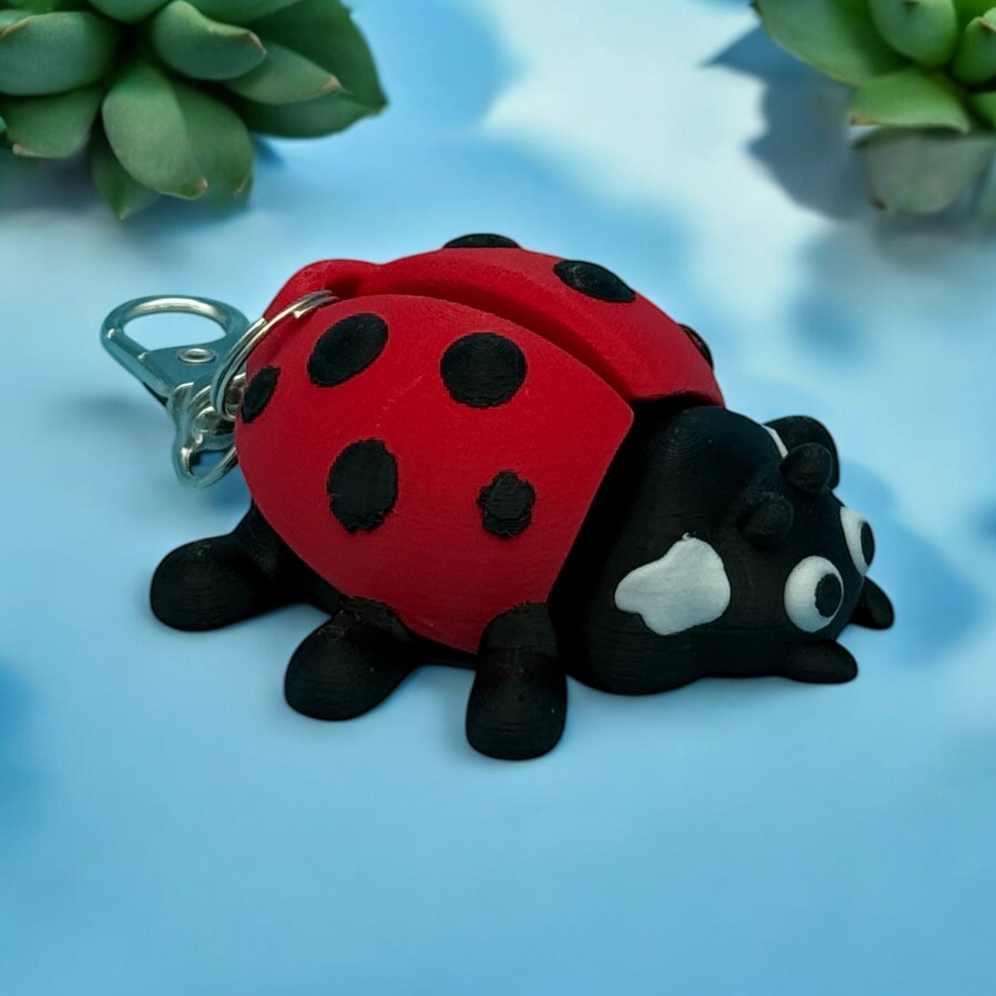 Mini Ladybug Bag Charm