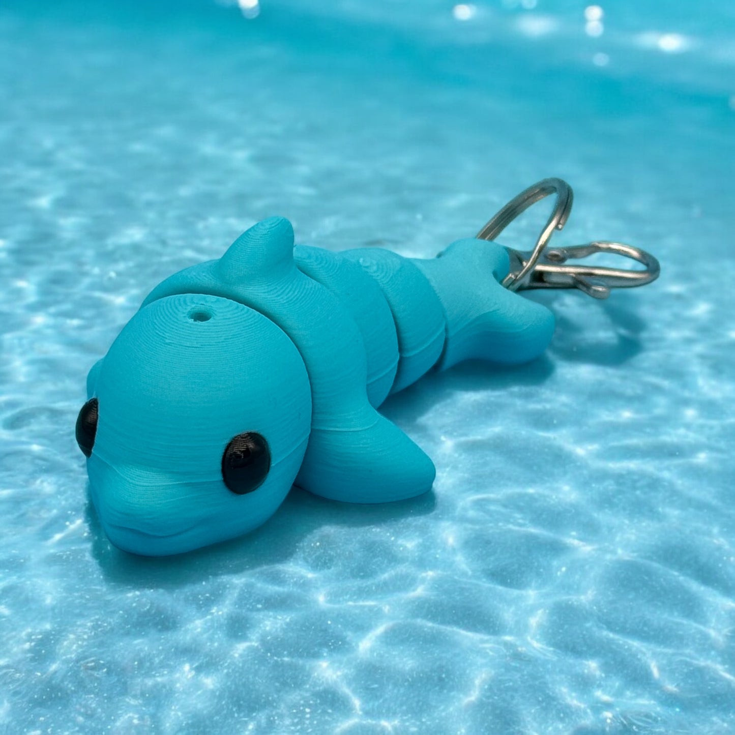 Baby Dolphin Bag Charm
