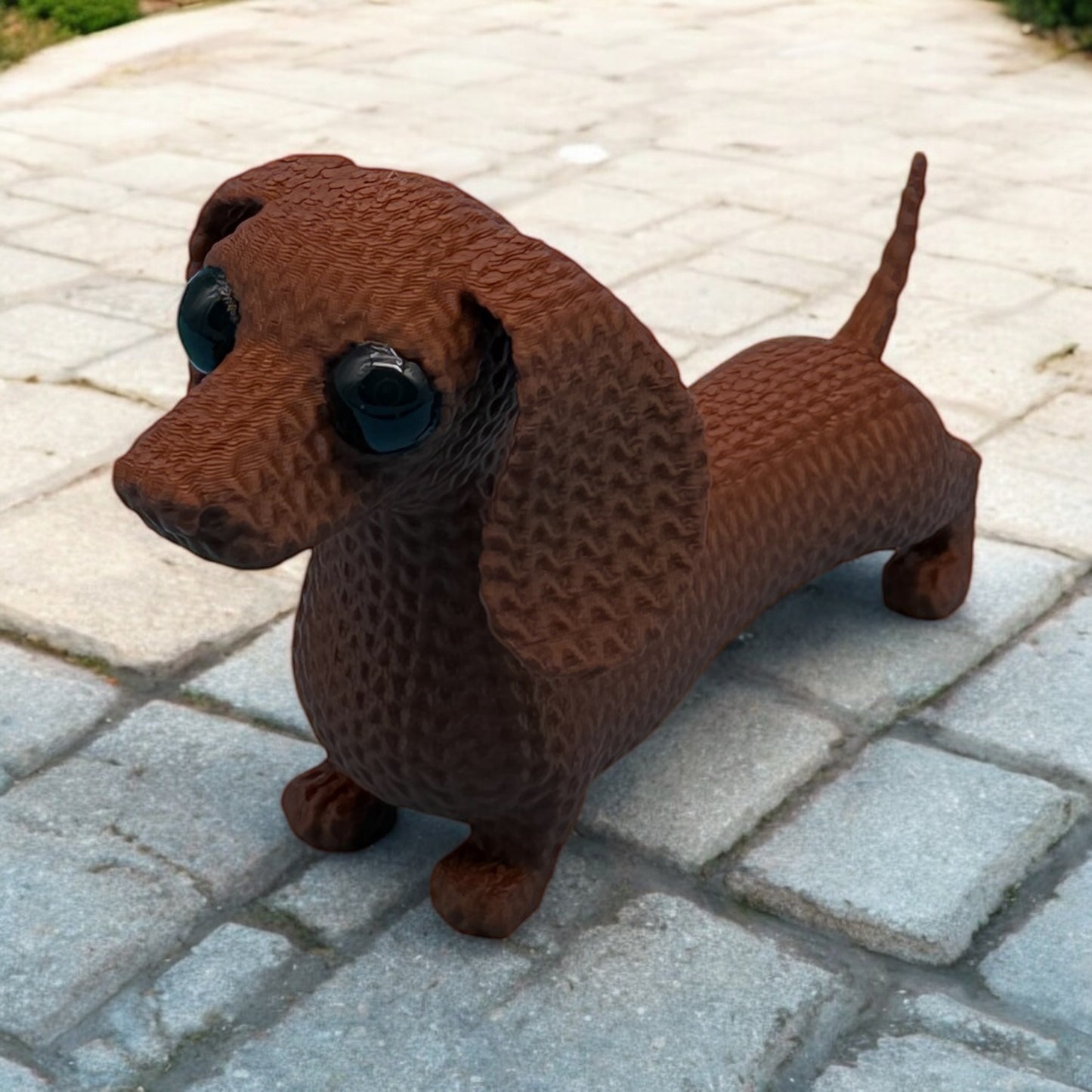 Crocheted Dachshund
