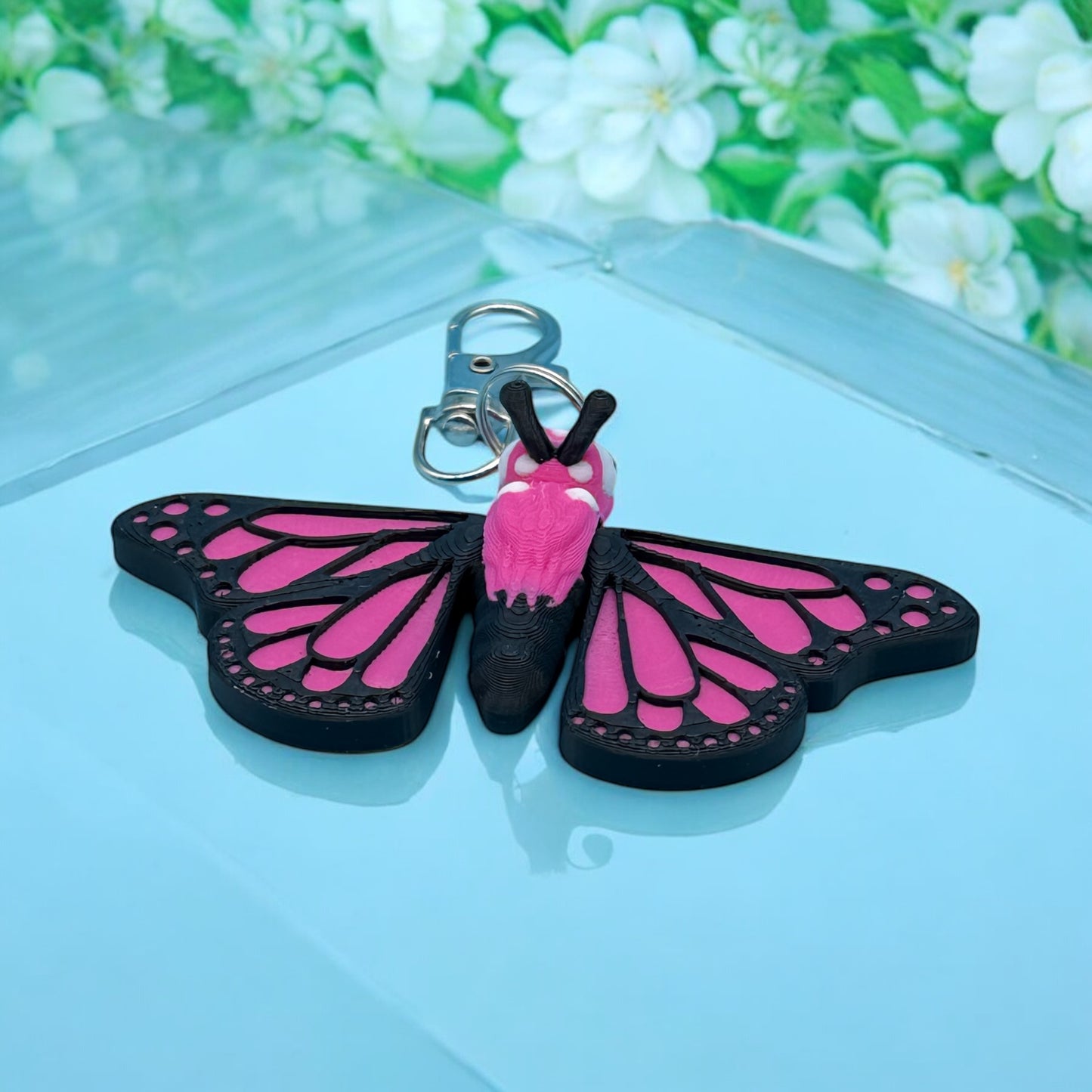 Mini Butterfly Bag Charm