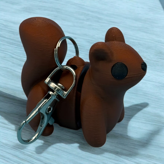 Baby Squirrel Bag Charm