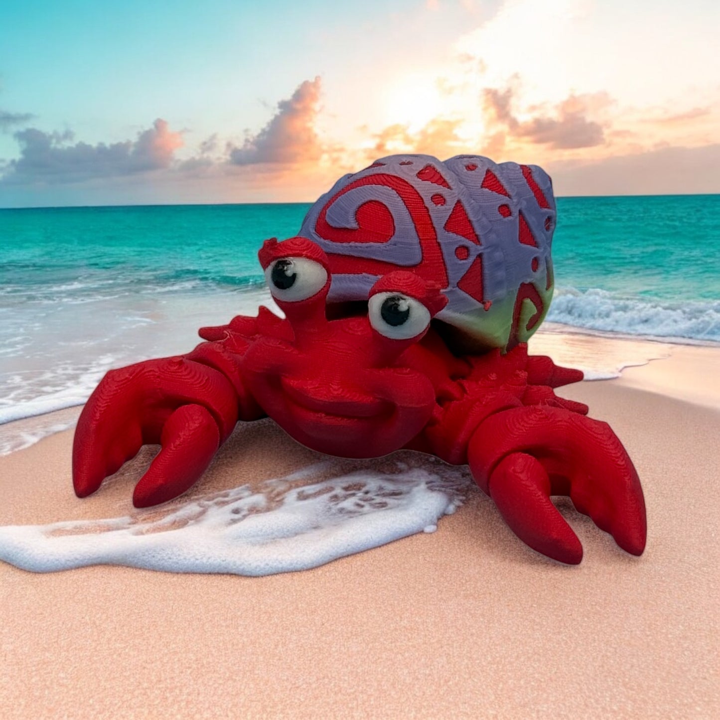 Tattooed Hermit Crab (Girl)