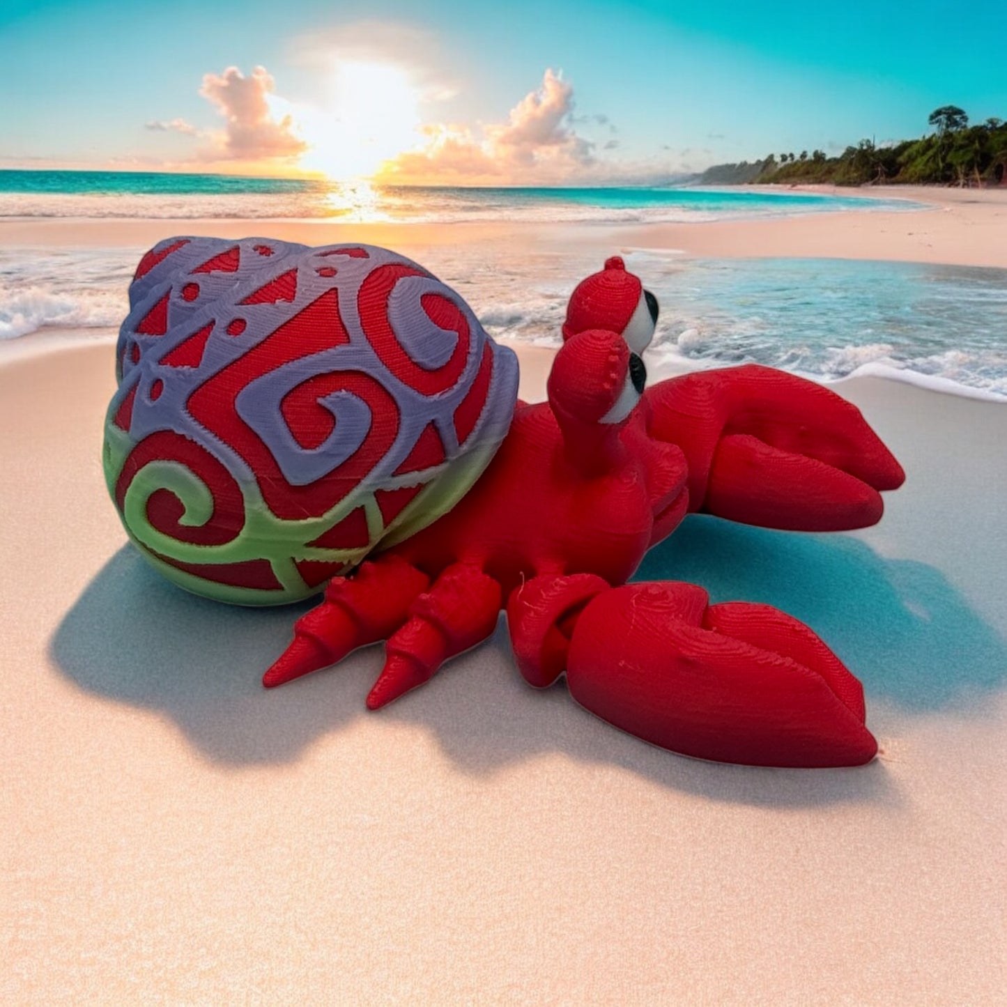 Tattooed Hermit Crab (Girl)