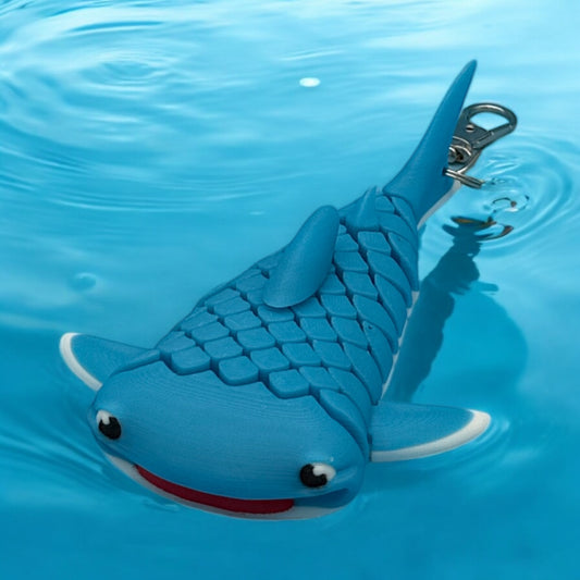 Mark, the Whale Shark Bag Charm