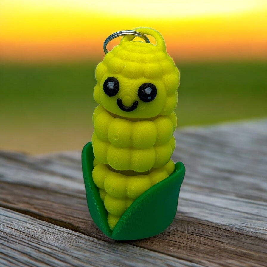 Corn on the Cob Bag Charm