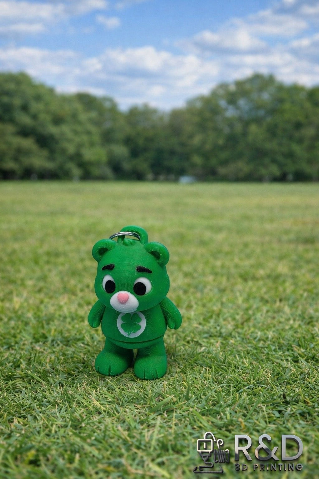 Lucky Friendship Bear Bag Charm