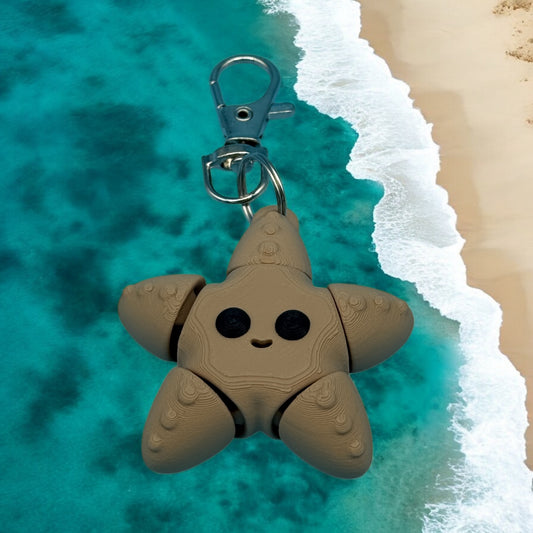 Baby Starfish Bag Charm