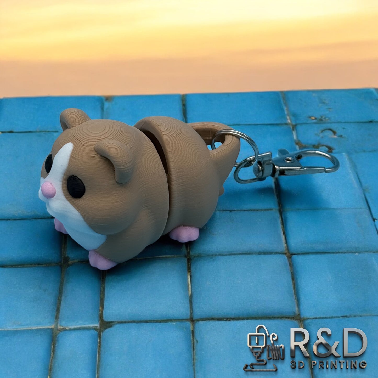 Mini Hamster Bag Charm