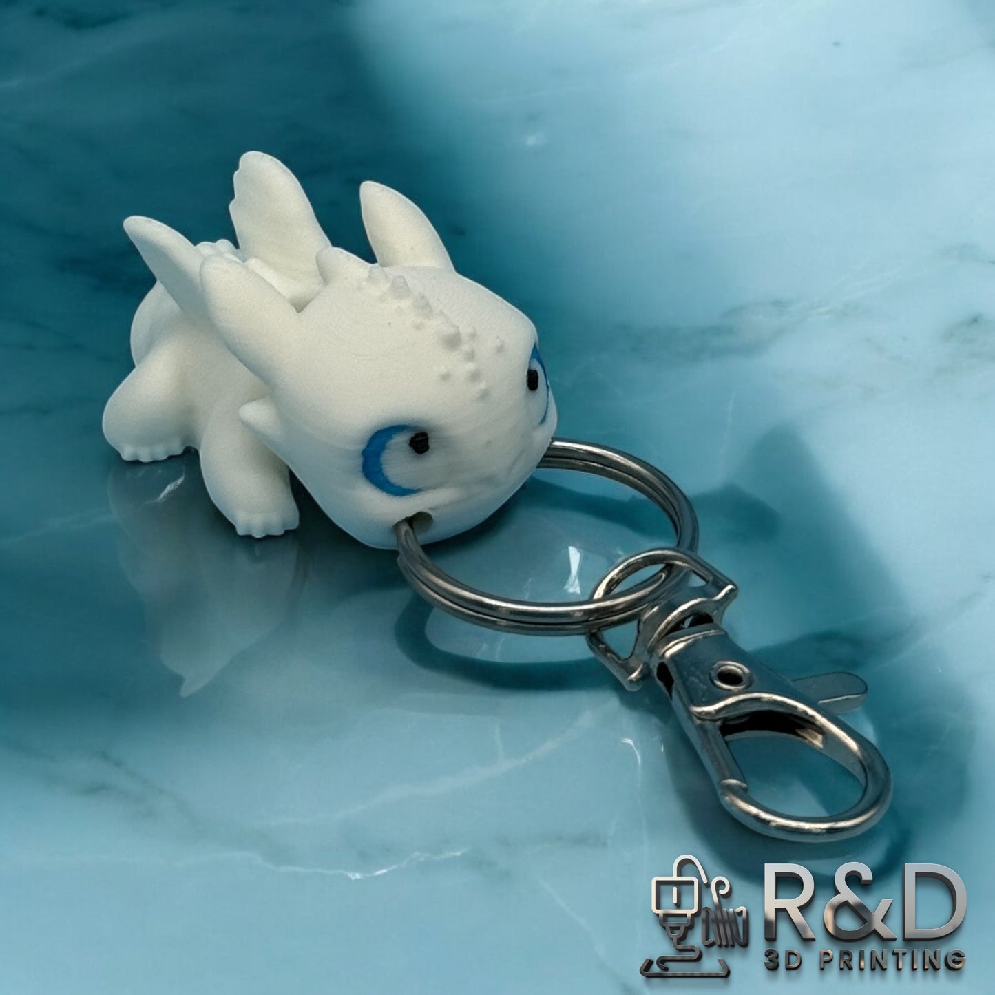 Light Fury Bag Charm