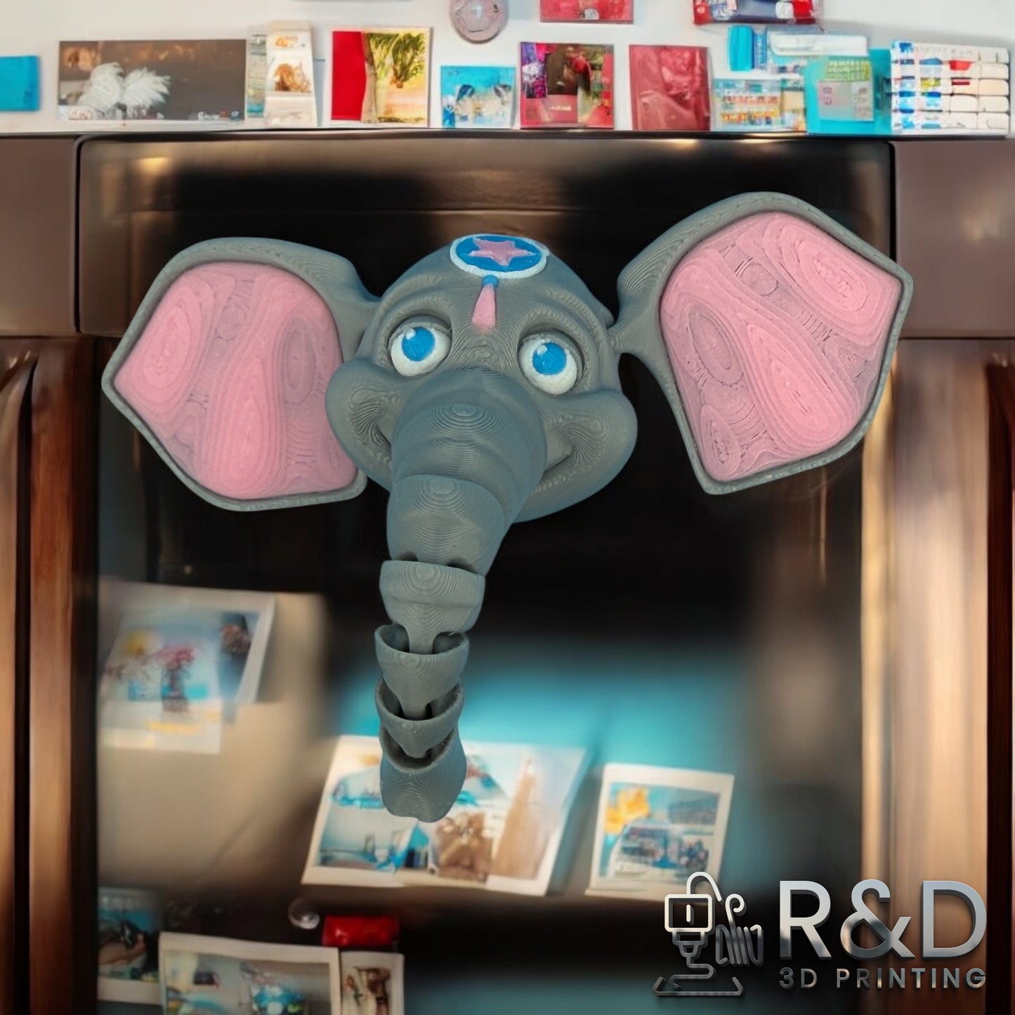 Circus Elephant Magnet