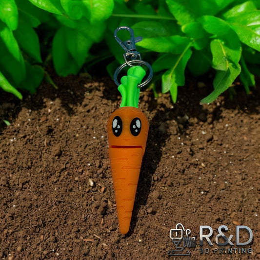 Carrot Bag Charm