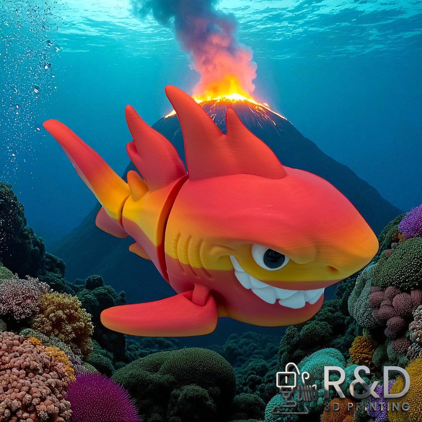 Elemental Fire Shark