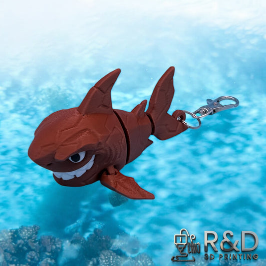 Elemental Earth Shark Bag Charm