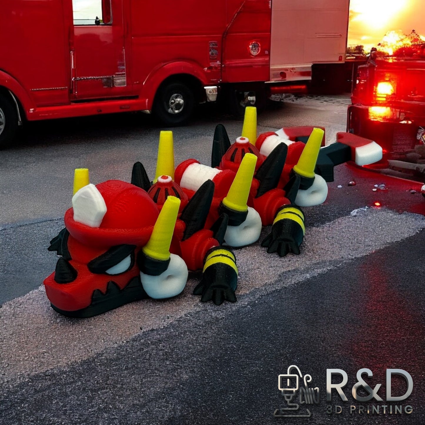 Mini Firefighter Dragon