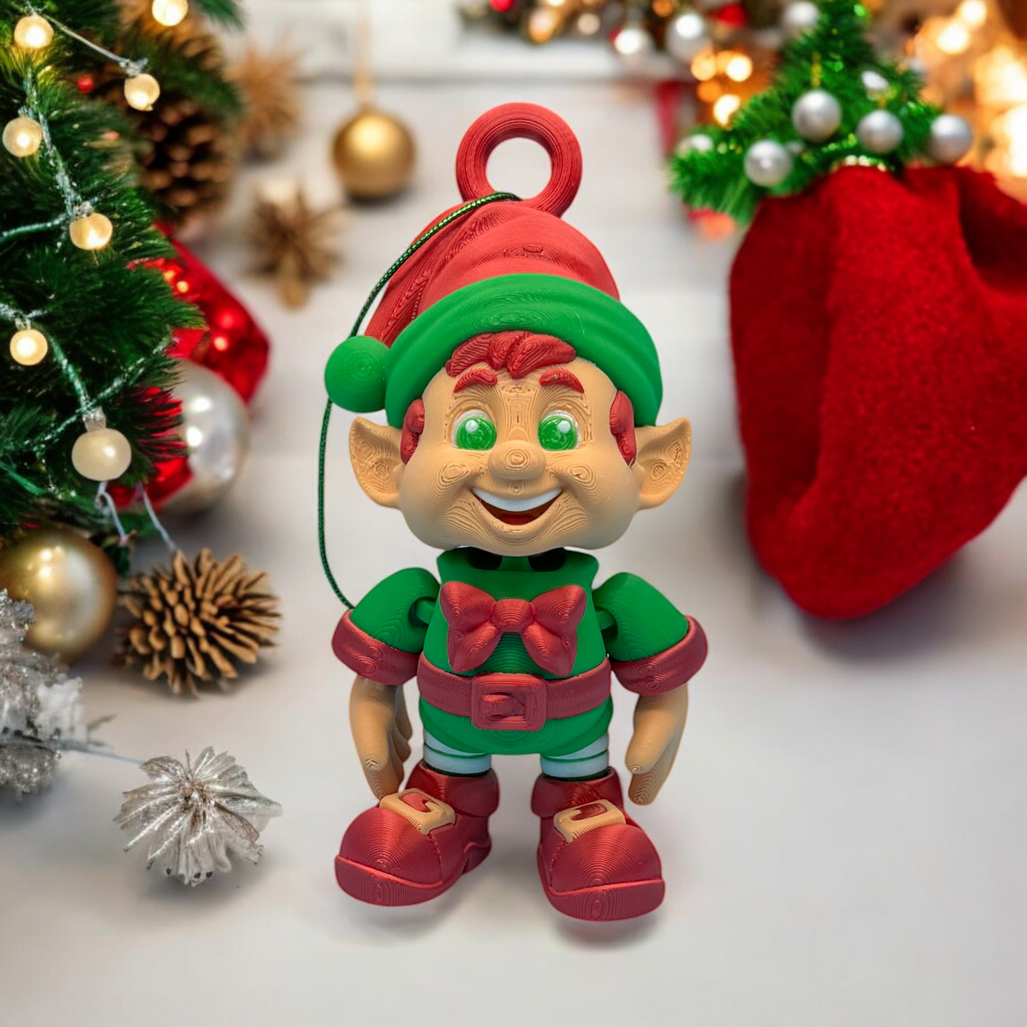 Elf Ornament