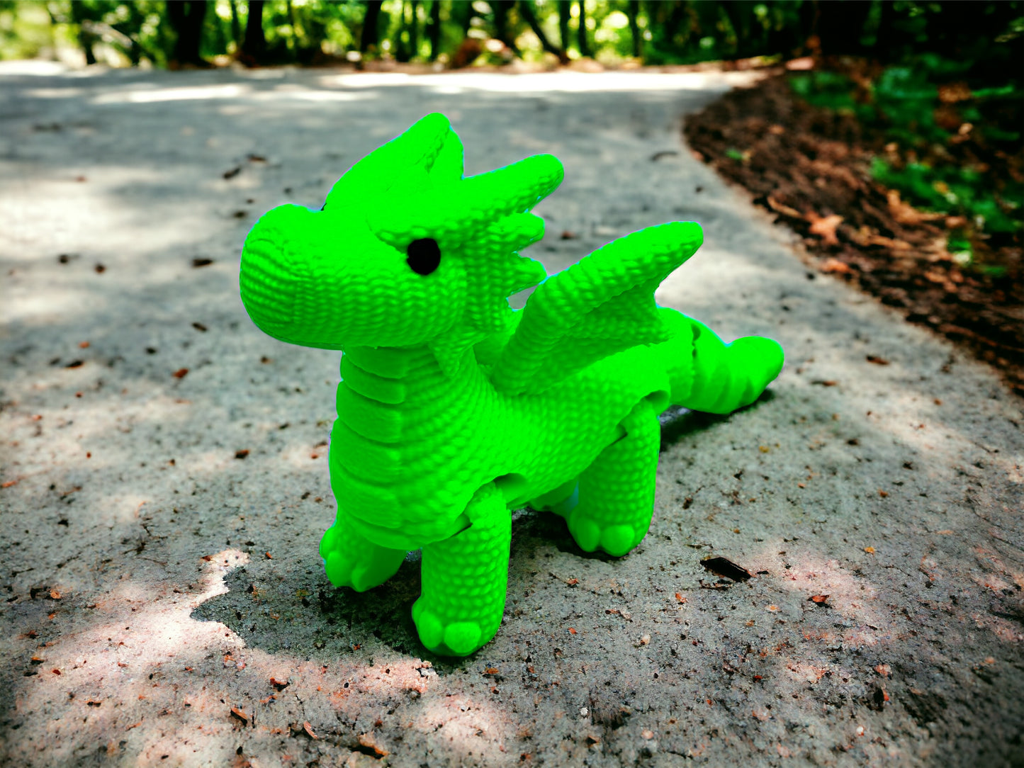 Crocheted Dragon