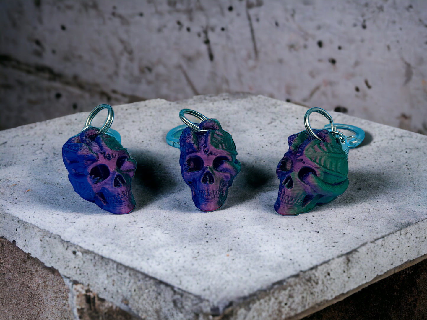 Dragon Skull Bag Charm