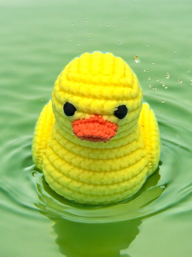 Crocheted Duck