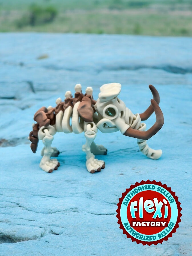 Skeleton Mammoth w/ Trunk