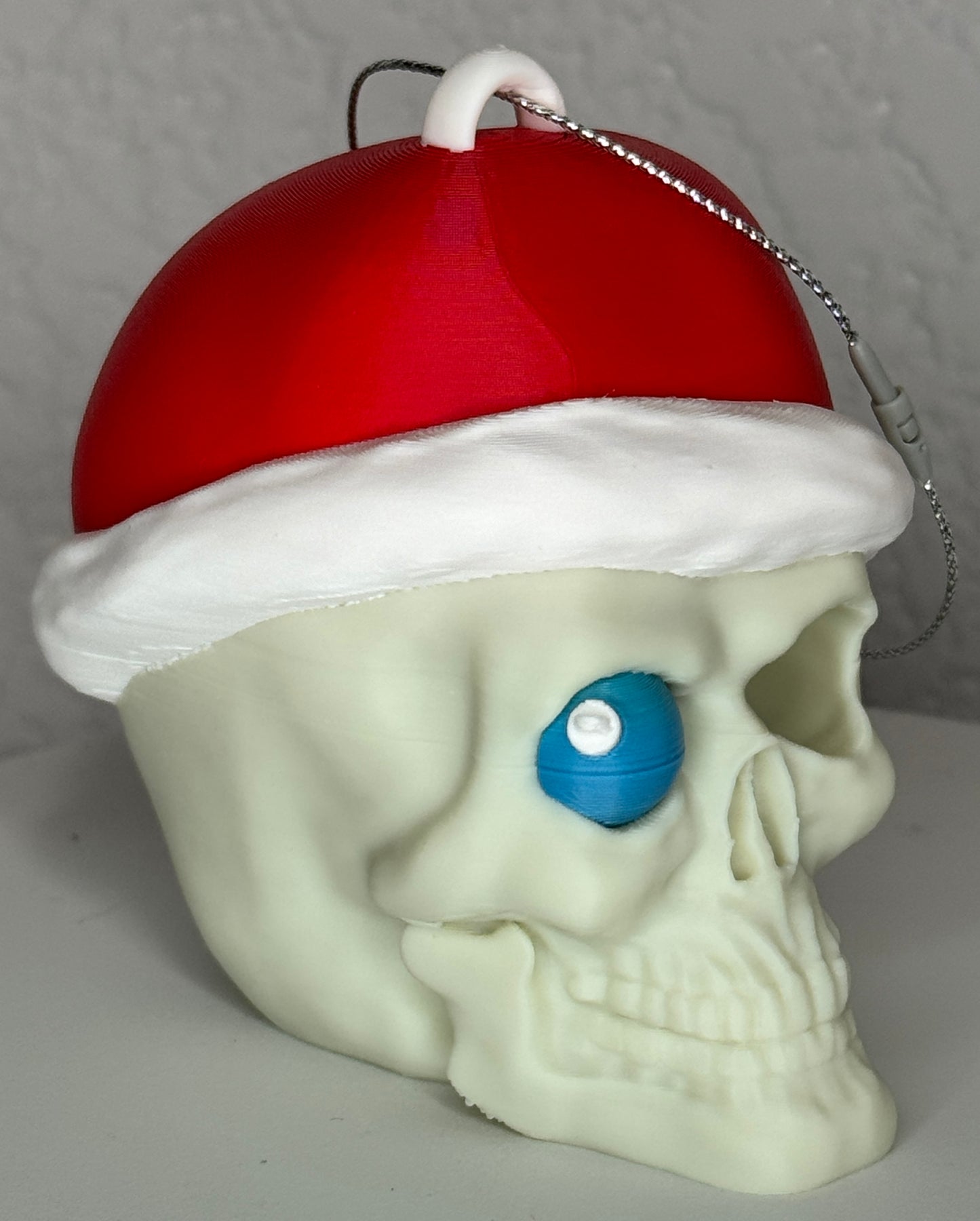 Holiday Skull Ornament
