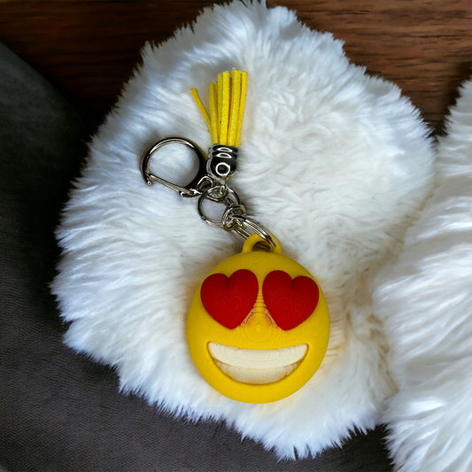 Smiley Face Keychain