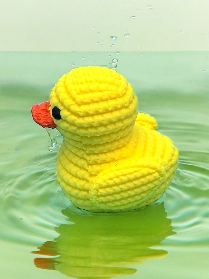 Crocheted Duck