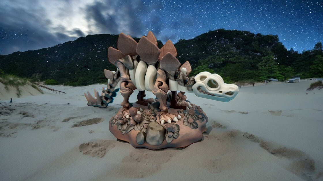 Skeleton Stegosaurus