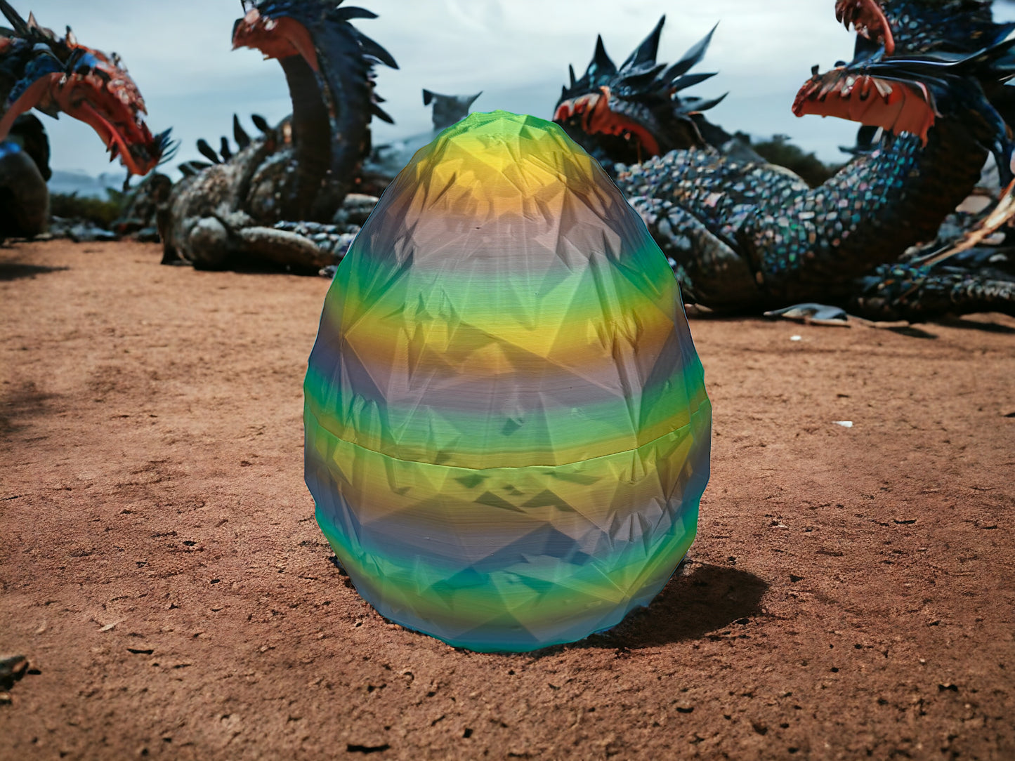 Crystalized Dragon Egg w/ Dragon