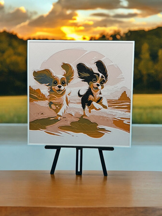 Cavalier King Dog - HueForge