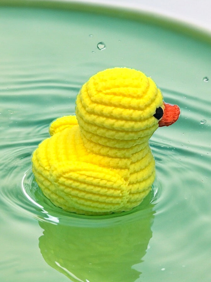 Crocheted Duck