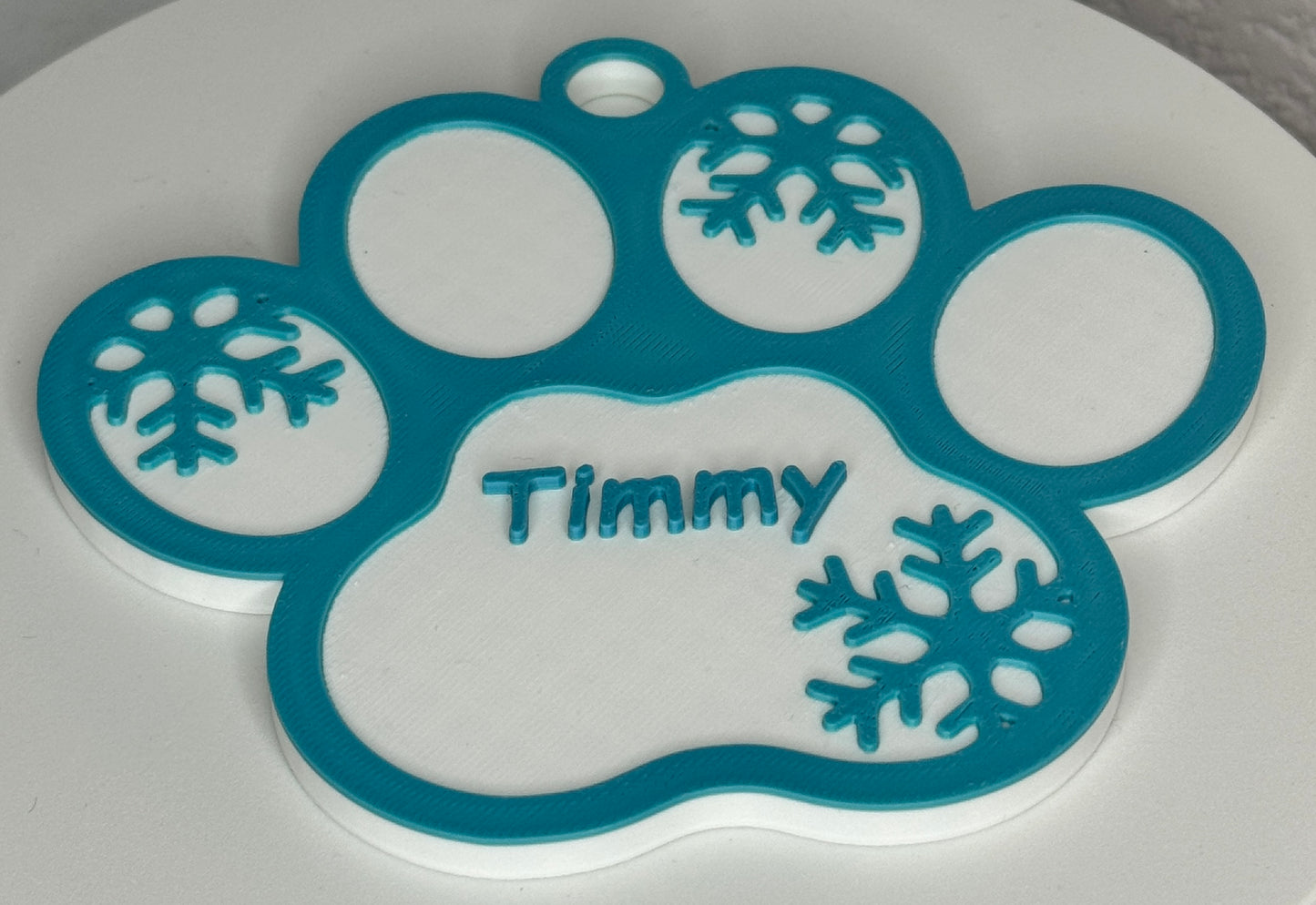 Paw Print Ornament-Customized