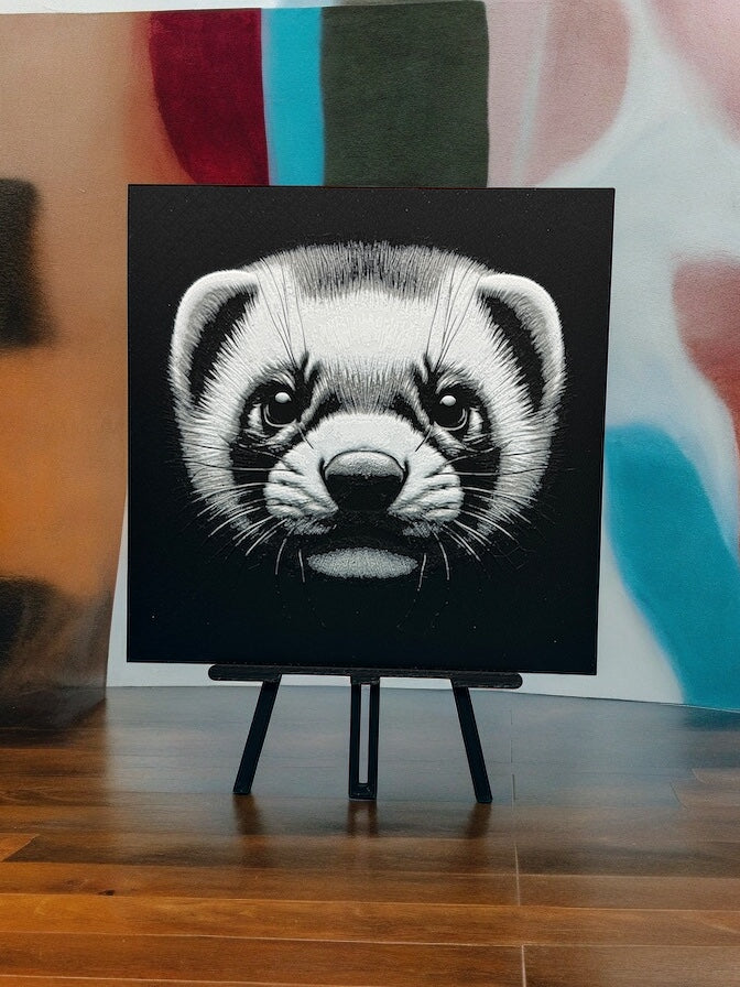 Ferret Face - HueForge