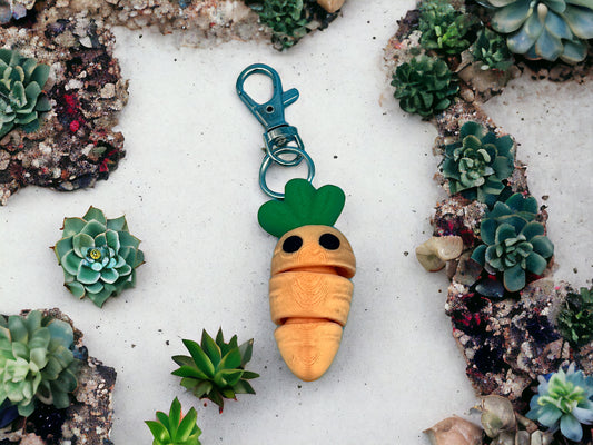 Carrot Bag Charm