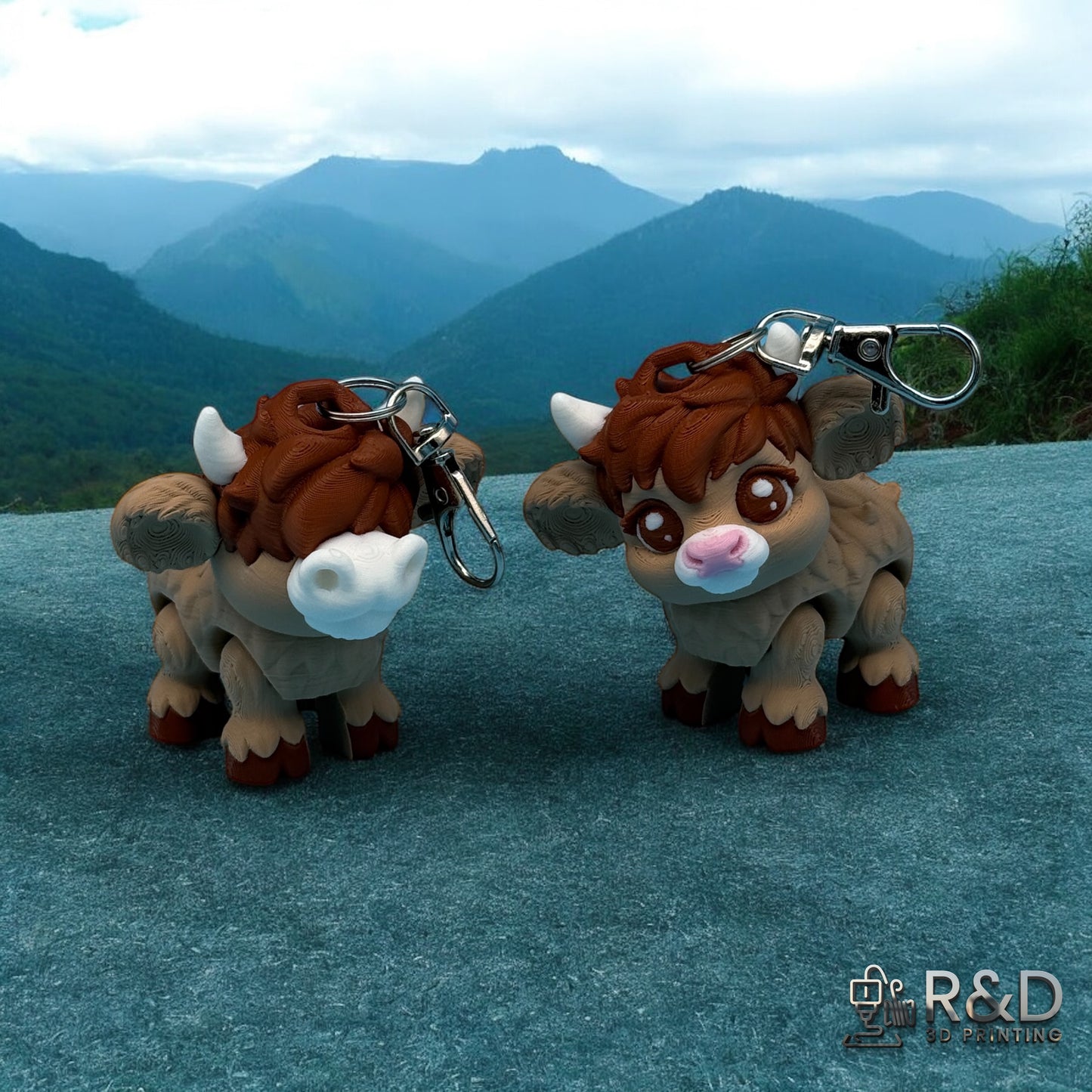 Highland Mini Cow Bag Charm