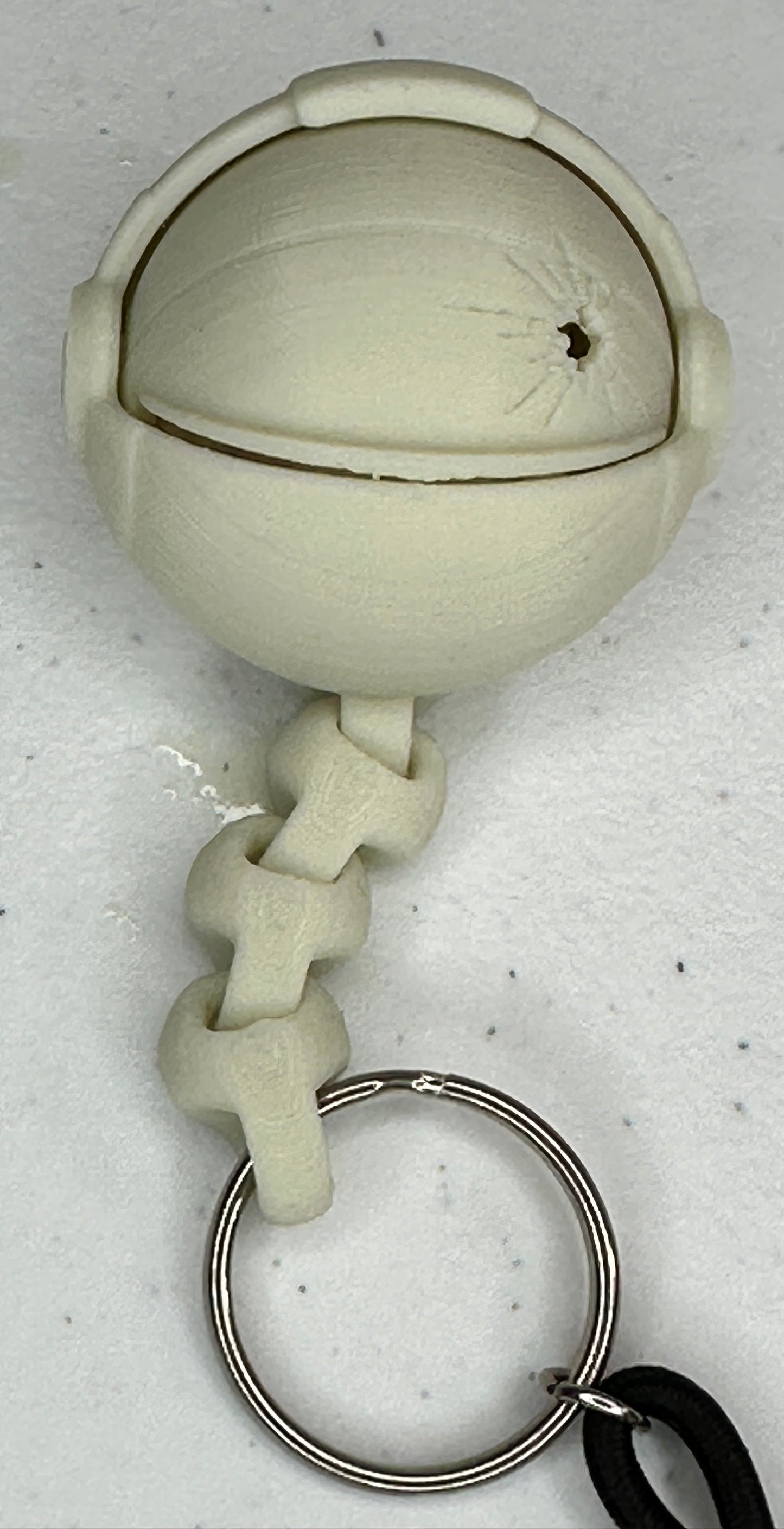 Skeleton Astronaut Keychain