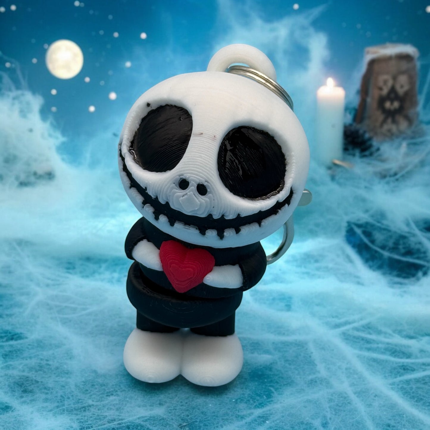 Mini Jack Skellington Bag Charm