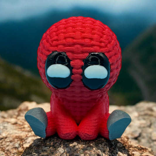 Crocheted Deadpool Figure